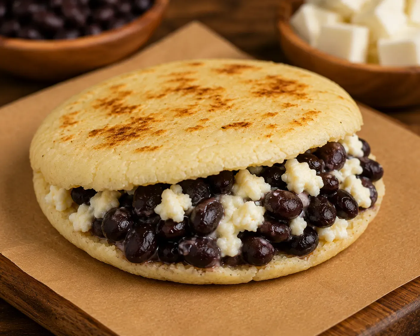 Arepa Dominó
