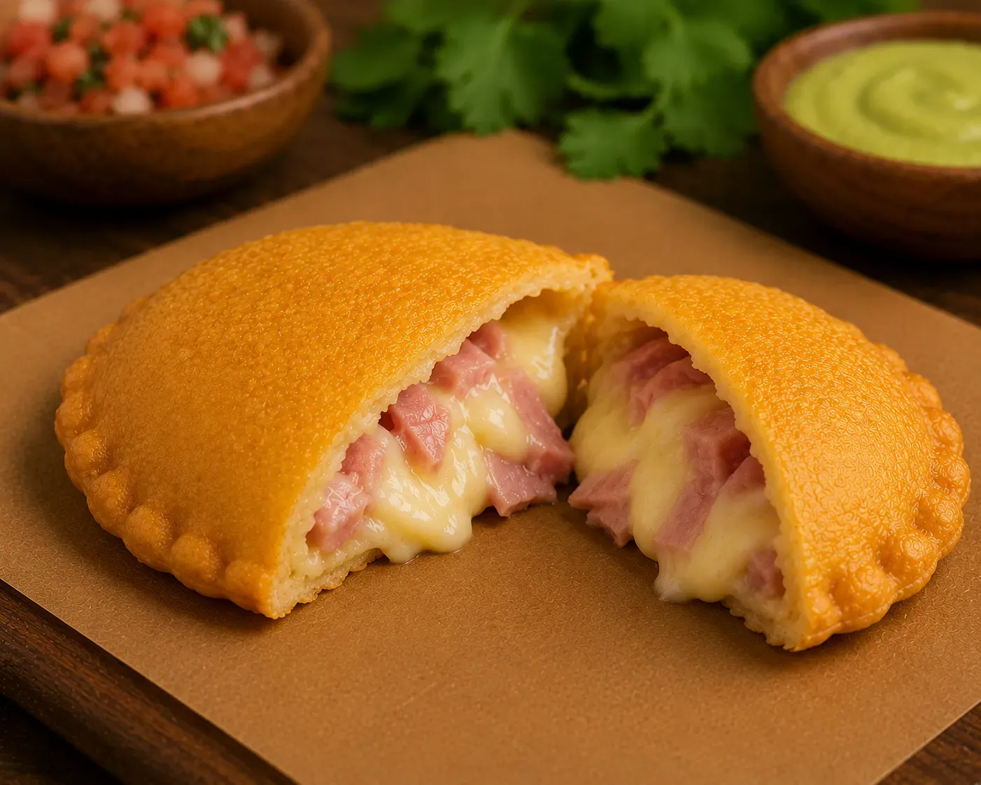 Pastelito Ham and cheese