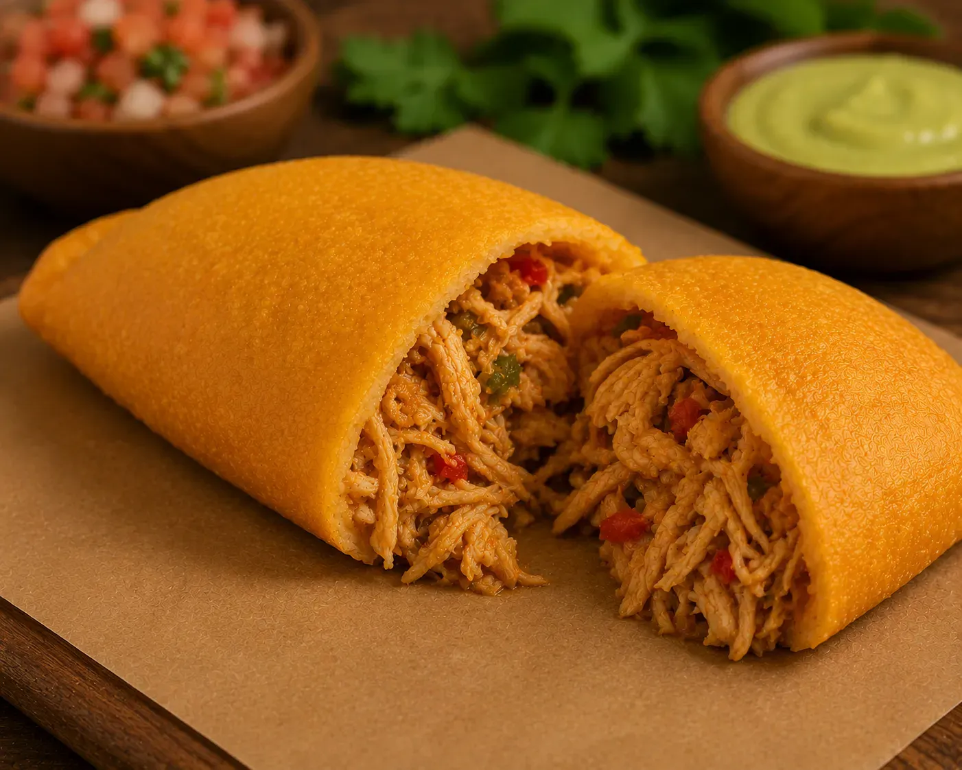 Empanada Shredded chicken
