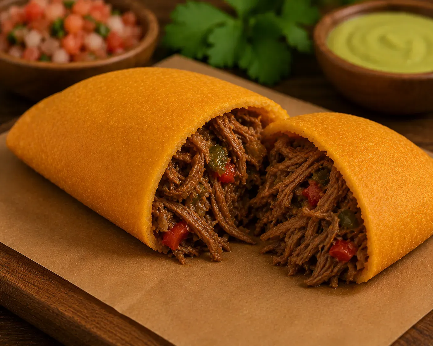 Empanada Shredded beef